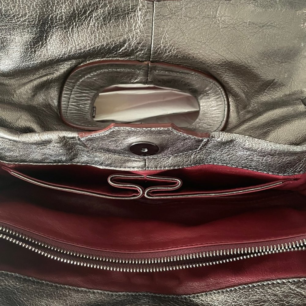 JT ITALIA LH Clutch metallic Goat Leather - Picture 5 of 12